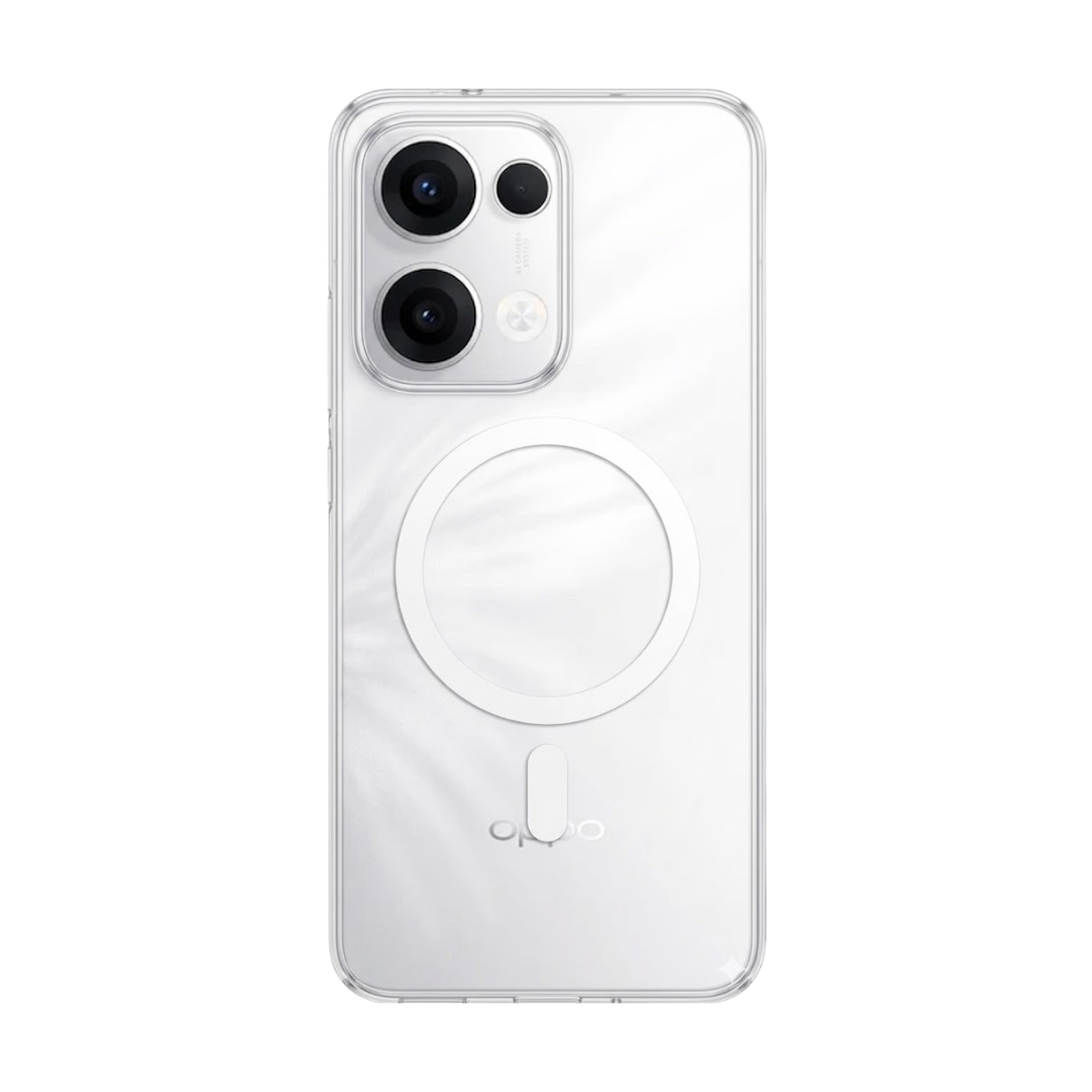 Anti Yellow Magsafe Clear Case - OPPO RENNO 13